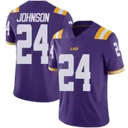 Limited Men's Ju'Juan Johnson LSU Tigers Purple Vapor Untouchable Football College Jersey