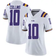 Limited Women's Rickie Collins LSU Tigers White Football College Jersey