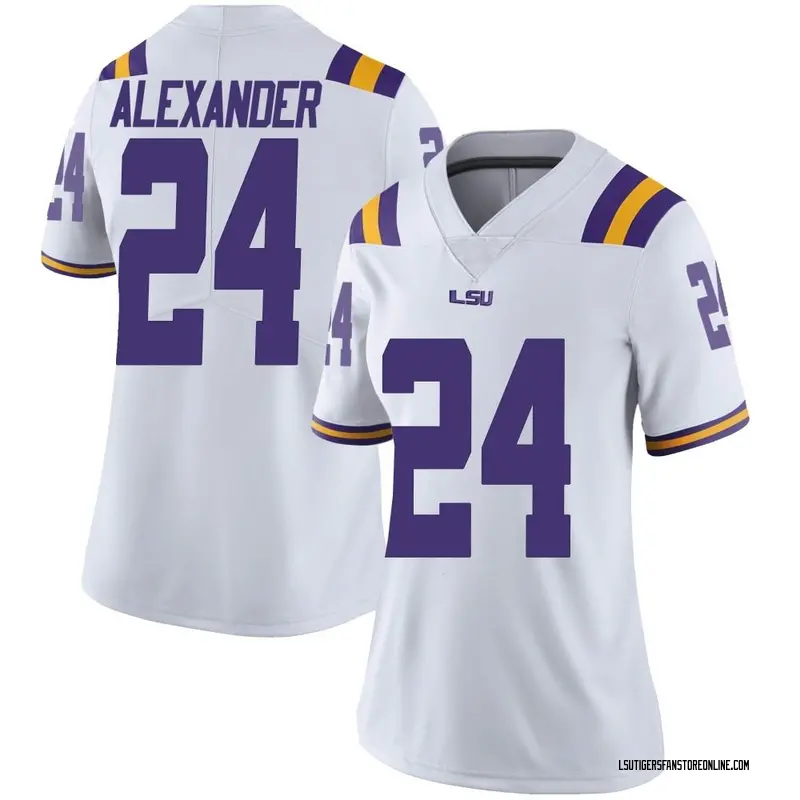 Everett Garard Limited White Youth LSU Tigers Football Jersey